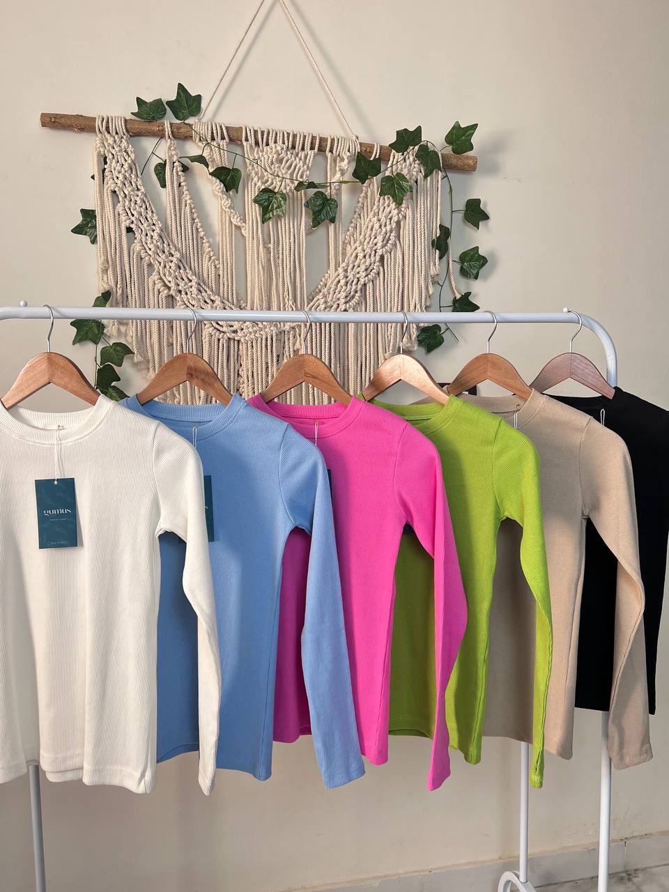 Gumus Long Sleeve 100% Cotton Top