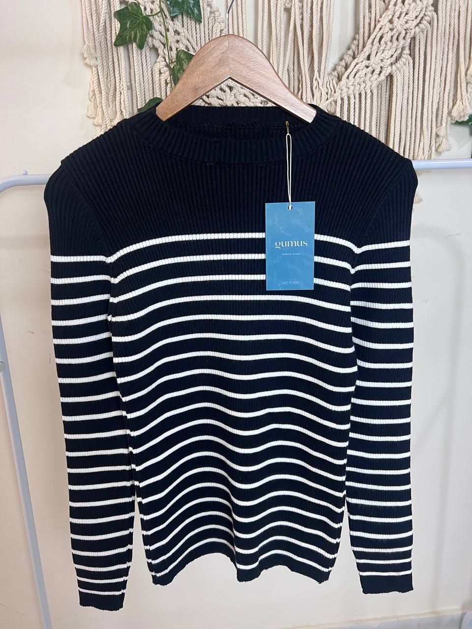 Gumus Stripped Pullover